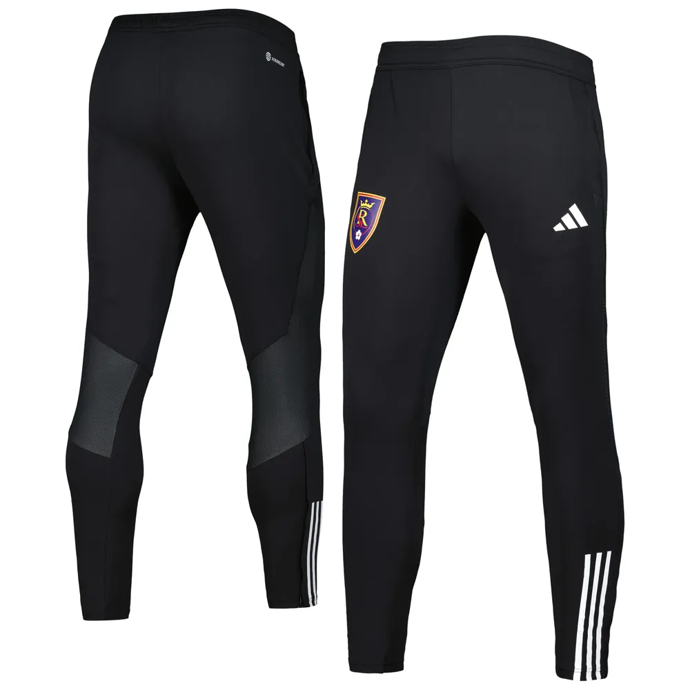 Pantalon d'entraînement adidas Real Salt Lake 2023 On-Field Team Crest AEROREADY noir pour homme