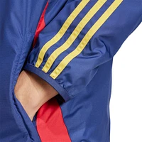 Men's adidas Blue/White Real Salt Lake 2025 Anthem Reversible Full-Zip Jacket