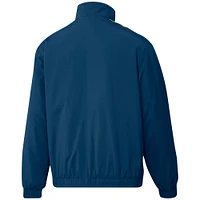 Veste d'équipe réversible entièrement zippée adidas pour homme, bleu marine/or, Real Salt Lake 2023 On-Field Anthem