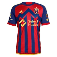 Maillot adidas Real Salt Lake 2024 Peak Utah authentique pour homme rouge