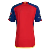 Maillot adidas Real Salt Lake 2024 Peak Utah authentique pour homme rouge