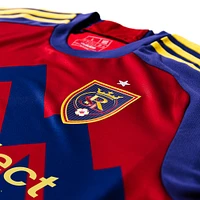 Maillot adidas Real Salt Lake 2024 Peak Utah authentique pour homme rouge