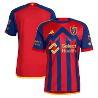 Men's adidas Red Real Salt Lake 2024 Peak Utah Authentic Jersey