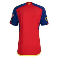 Men's adidas Red Real Salt Lake 2024 Peak Utah Authentic Jersey