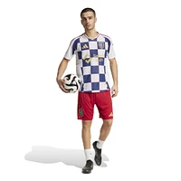 Men's adidas  Red Real Salt Lake Away 2025 Grid City Authentic Shorts