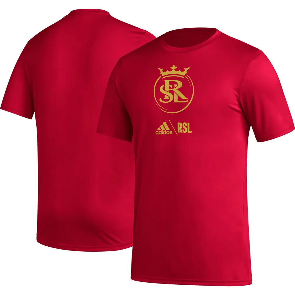 Lids Real Salt Lake adidas T-Shirt - Red The Shops at Willow Bend