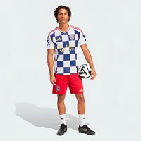 Maillot authentique adidas Real Salt Lake 2025 Grid City pour homme blanc