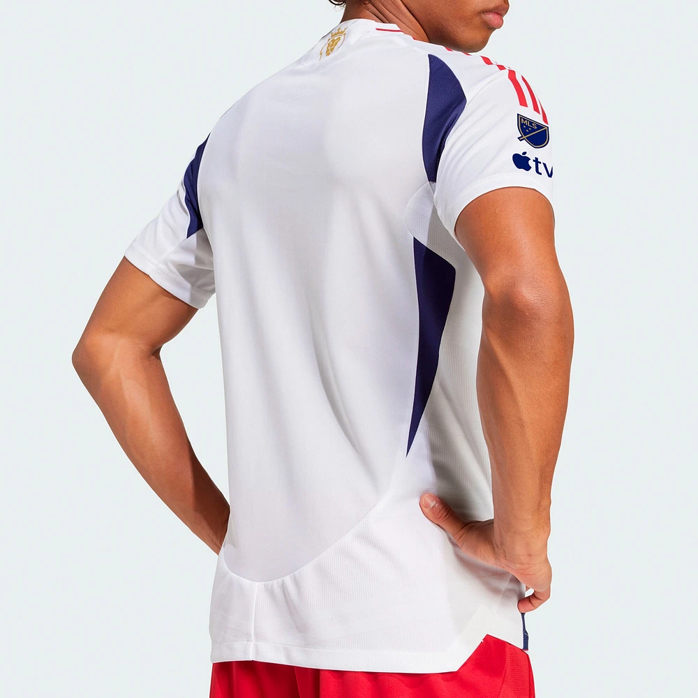 Maillot authentique adidas Real Salt Lake 2025 Grid City pour homme blanc