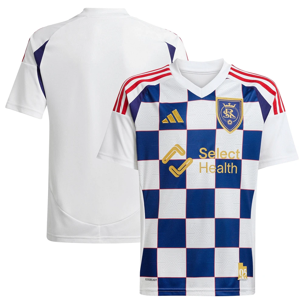 Men's adidas  White Real Salt Lake 2025 Grid City Replica Jersey