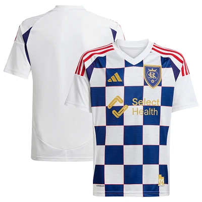 Men's adidas  White Real Salt Lake 2025 Grid City Replica Jersey