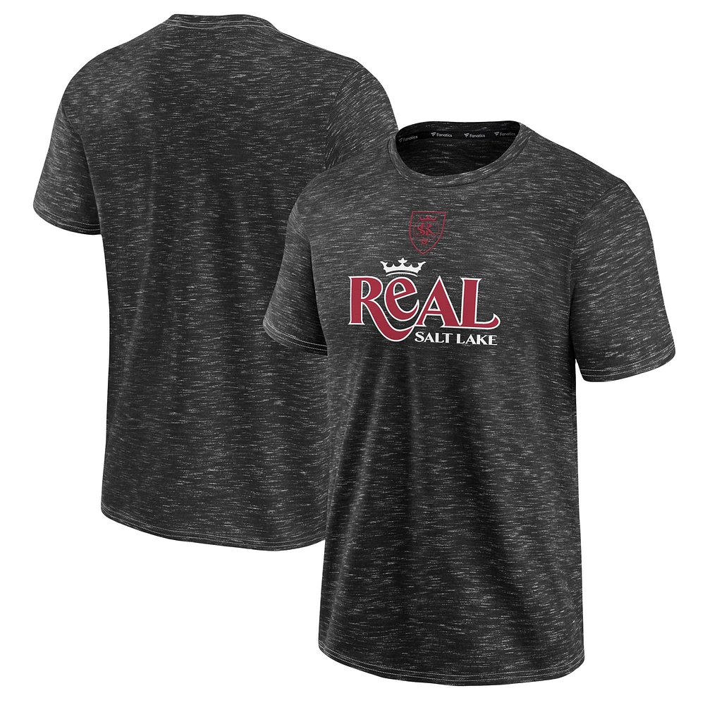 Men's Fanatics  Charcoal Real Salt Lake T-Shirt