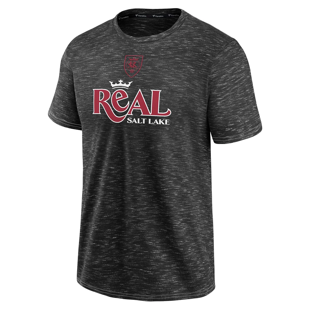 T-shirt anthracite Real Salt Lake de marque Fanatics pour hommes