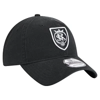 Men's New Era  Black Real Salt Lake 2025 Kickoff 9TWENTY Adjustable Hat