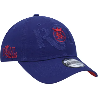 Casquette réglable New Era Real Salt Lake Kick Off 9TWENTY bleu pour homme