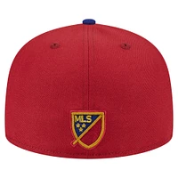 Men's New Era  Red Real Salt Lake 2025 Kickoff 59FIFTY Fitted Hat
