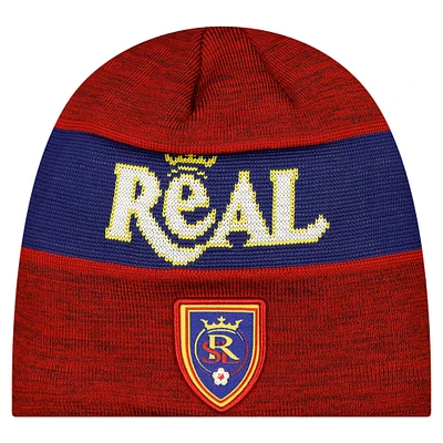 Men's New Era Red Real Salt Lake 2025 Kickoff Beanie