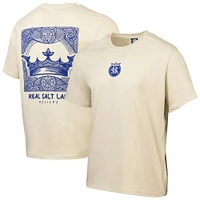 Men's  Sport Design Sweden Tan Real Salt Lake Everyday Relaxed T-Shirt
