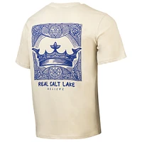 Men's  Sport Design Sweden Tan Real Salt Lake Everyday Relaxed T-Shirt