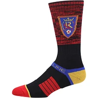 Ensemble de 3 paires de chaussettes en tricot Strideline Real Salt Lake Premium pour hommes