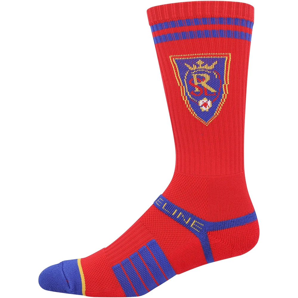 Men's Strideline Real Salt Lake Premium 3-Pack Knit Crew Socks Set