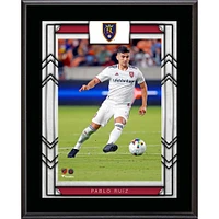 Pablo Ruiz Real Salt Lake 10.5" x 13" Sublimated Player Plaque