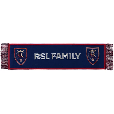 Bannière d'écharpe héritage Real Salt Lake 30,5'' x 8''