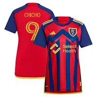 Women's adidas Cristian Arango Red Real Salt Lake 2024 Peak Utah Replica Player Jersey