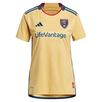 Women's adidas Damir Kreilach Gold Real Salt Lake 2023 The Beehive State Kit Replica Player Jersey