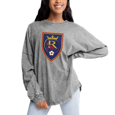 Women's Gameday Couture Gray Toronto FC Faded Wash Pullover Sweatshirt