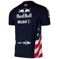 Men's Castore Navy Red Bull Racing American Race Team T-Shirt