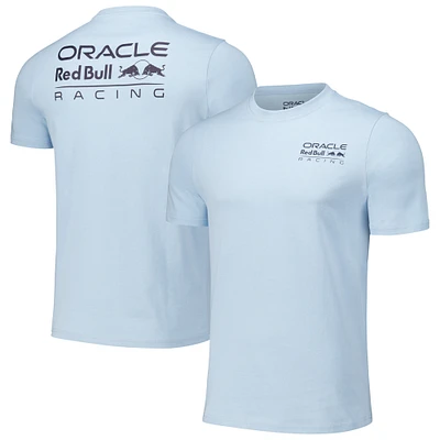 Men's  Light Blue Red Bull Racing Color Logo T-Shirt