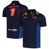 Men's Max Verstappen Navy Red Bull Racing 2024 Team Polo