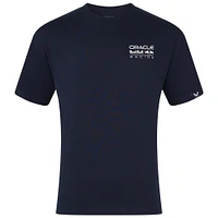 Men's Max Verstappen Navy Red Bull Racing Oversized Crest T-Shirt