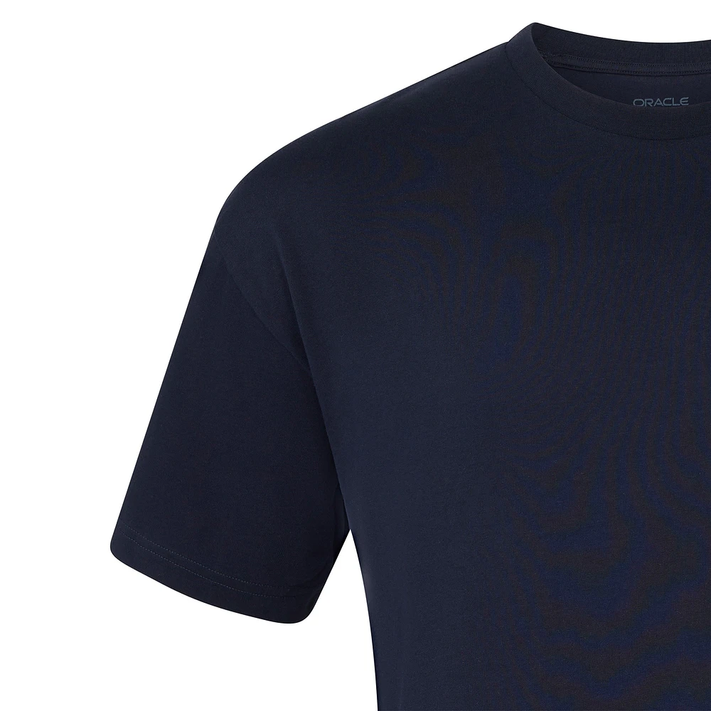 Men's Max Verstappen Navy Red Bull Racing Oversized Crest T-Shirt