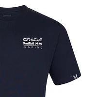 Men's Max Verstappen Navy Red Bull Racing Oversized Crest T-Shirt