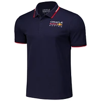 Men's  Navy Red Bull Racing Core Logo Polo