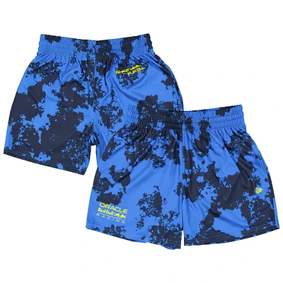 Men's New Era  Blue Red Bull Racing Graphic Soccer Shorts