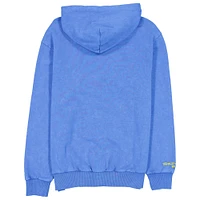 Men's New Era  Blue Red Bull Racing Oversized Full-Zip Hoodie