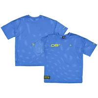 Men's New Era  Blue Red Bull Racing Oversized Graphic Mesh T-Shirt