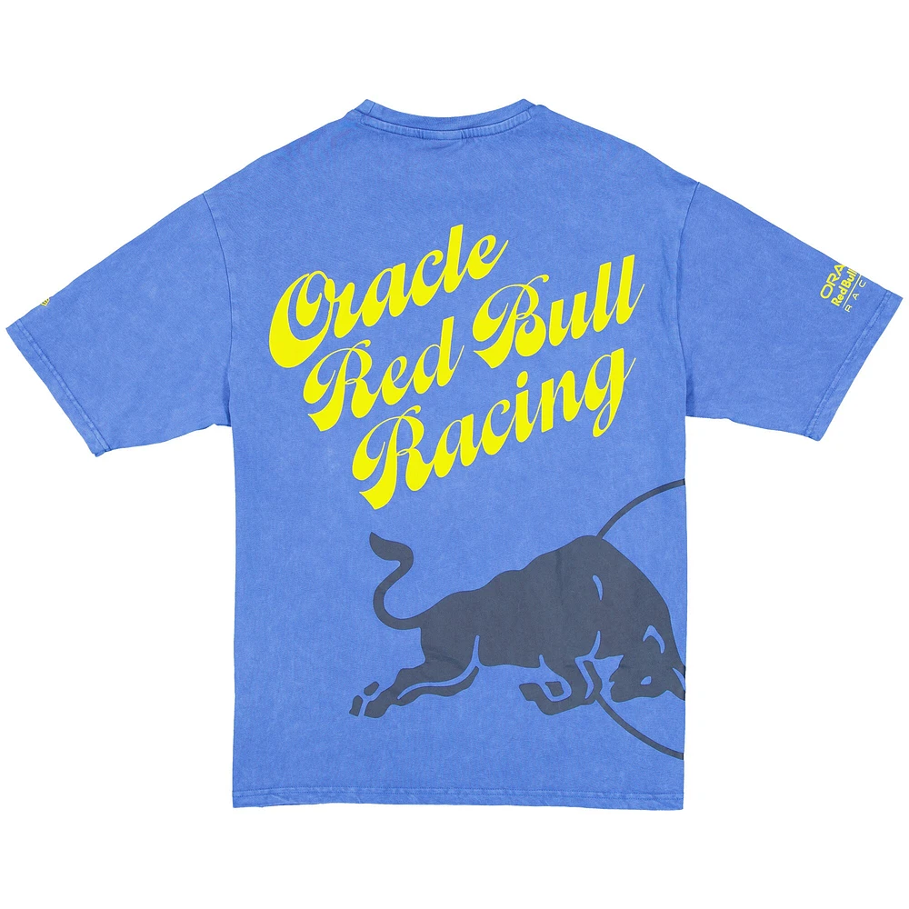 T-shirt graphique oversize bleu Red Bull Racing pour homme de New Era