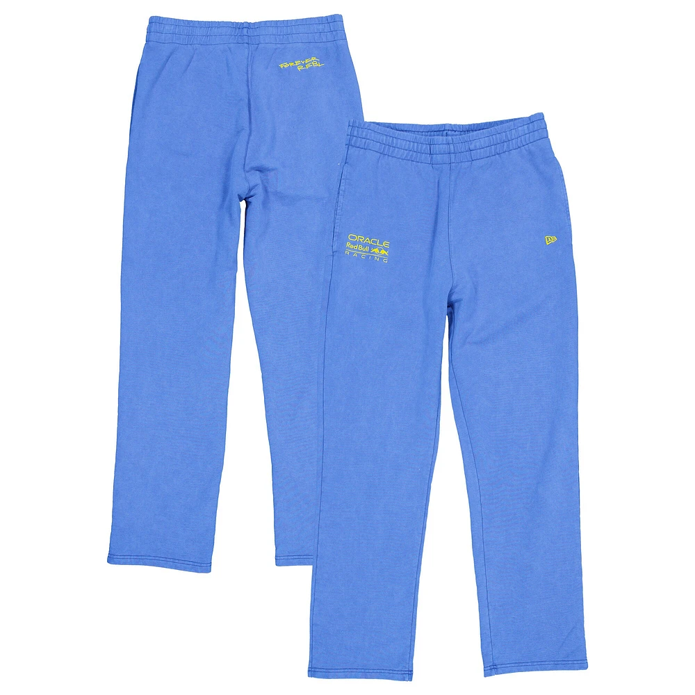 Pantalon de jogging coupe droite New Era bleu Red Bull Racing pour homme