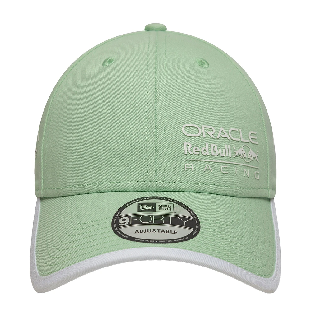 Men's New Era  Green Red Bull Racing 2025 Miami Grand Prix 9FORTY Adjustable Hat