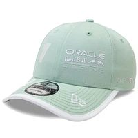 Casquette ajustable 9FORTY verte Red Bull Racing n° 1 de Max Verstappen pour homme de New Era