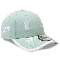 Casquette ajustable 9FORTY verte Red Bull Racing n° 1 de Max Verstappen pour homme de New Era