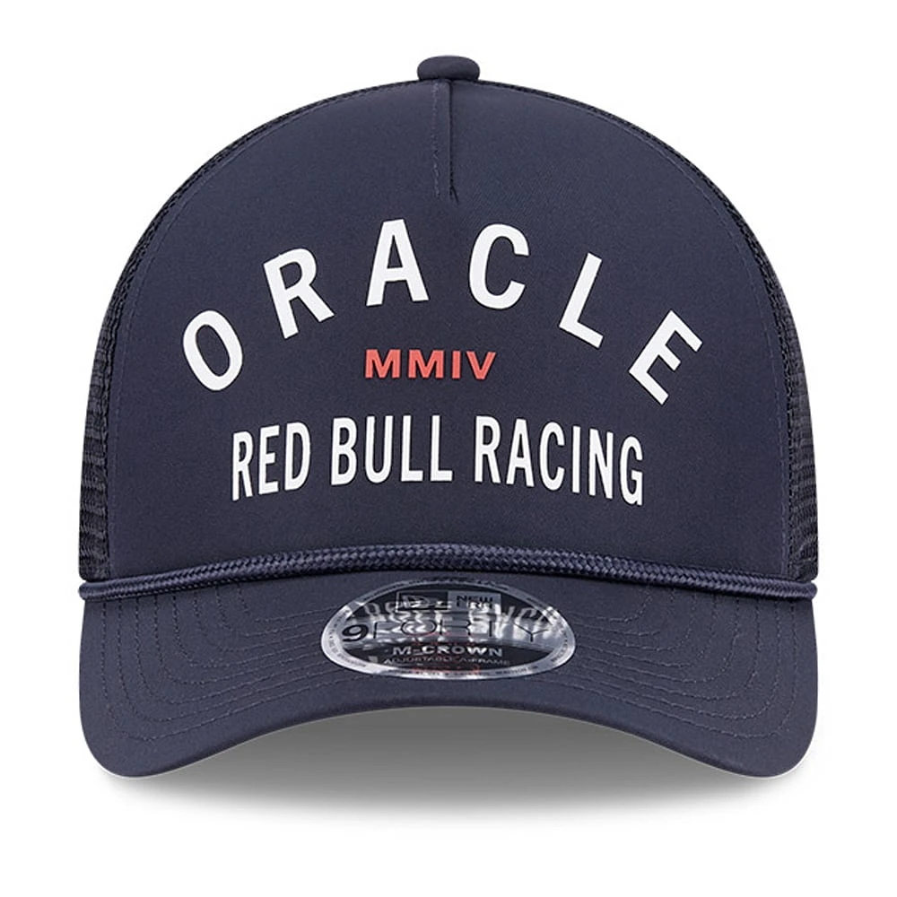 Men's New Era  Navy Red Bull Racing 9FORTY Trucker Hat