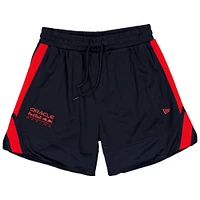 Men's New Era  Navy Red Bull Racing Basketball Mesh Shorts