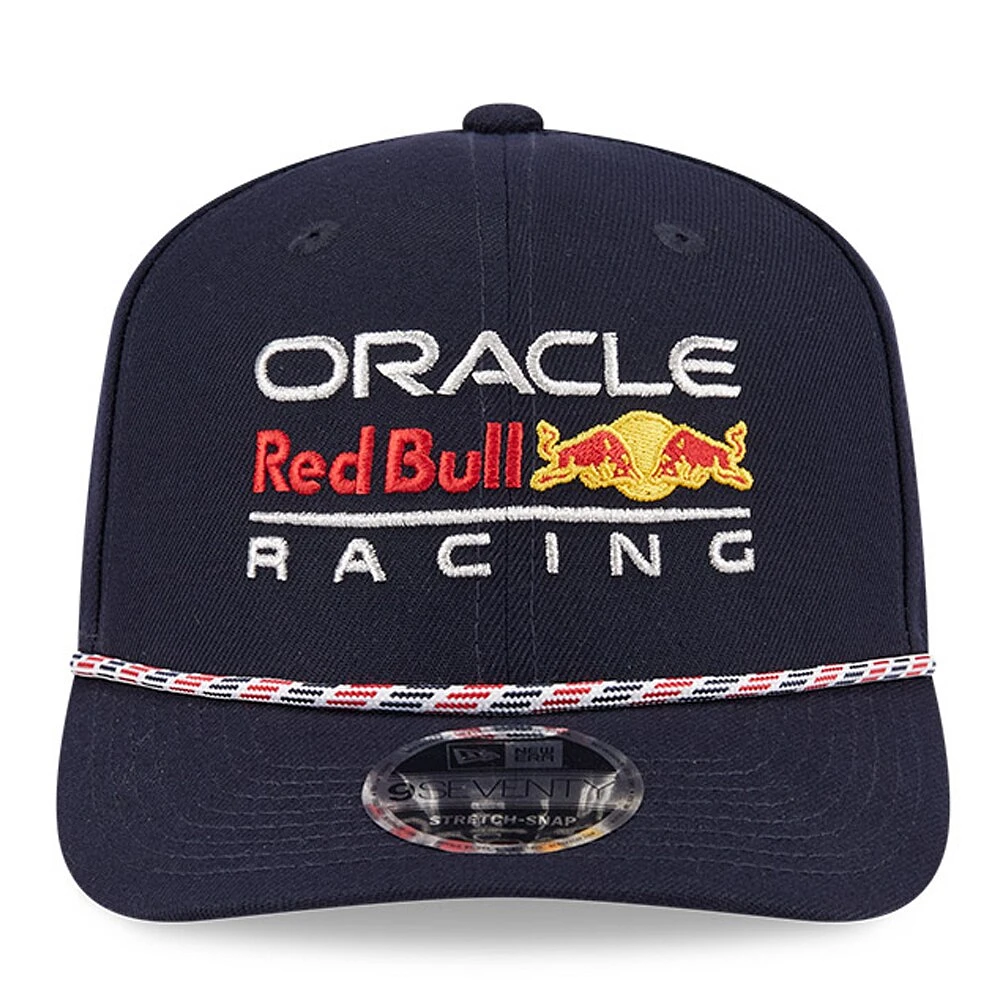 Men's New Era  Navy Red Bull Racing Multi-Rope 9SEVENTY Stretch-Snap Hat