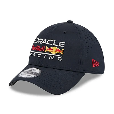 Casquette perforée 39THIRTY Flex New Era bleu marine Red Bull Racing pour homme