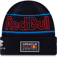 Men's New Era Sergio Perez Navy Red Bull Racing Driver Cuffed Knit Hat