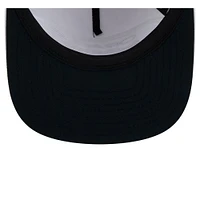 Men's New Era White Red Bull Racing Leisure Featherweight Perforated Rope Golfer Snapback Hat